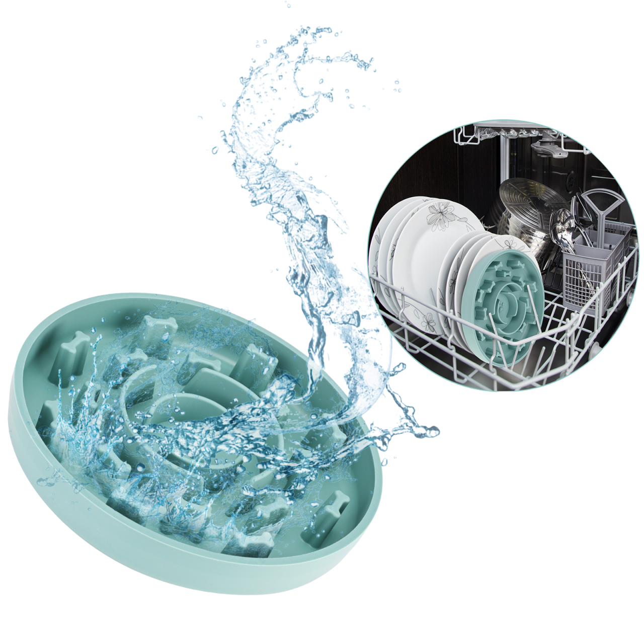 Silicone hidasruokakuppi imukupilla